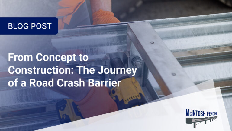 Road Crash Barrier Construction