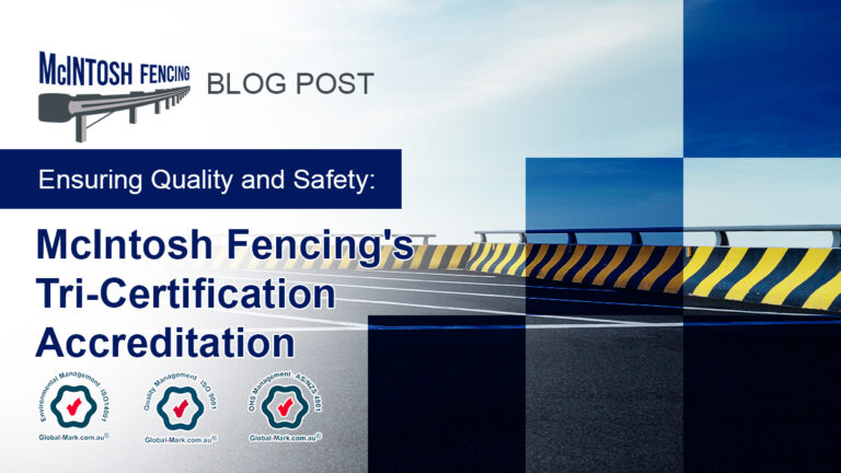 Mcintosh Fencing Tri-Certification Accreditation