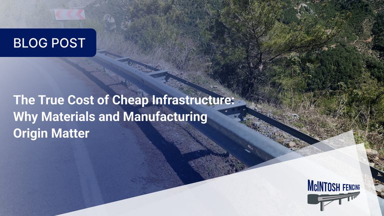 The True Cost of Cheap Infrastructure: Why Materials and Manufacturing Origin Matter