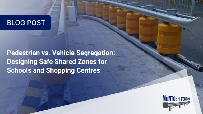 Pedestrian vs. Vehicle Segregation: Designing Safe Shared Zones for Schools and Shopping Centres